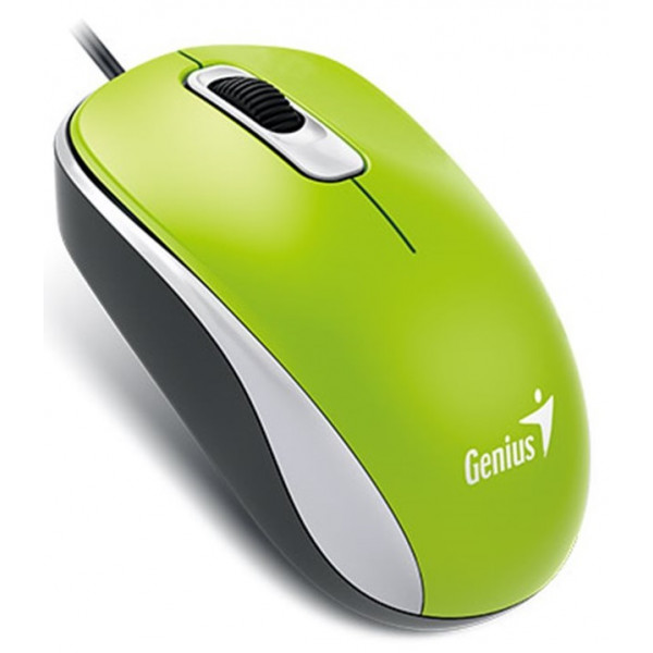 Фото - Мышь проводная Genius DX-110 USB Green (31010116105)