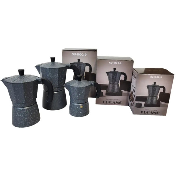 Фото - Кофеварка гейзерная Gusto Lugano (GU-1002-9)