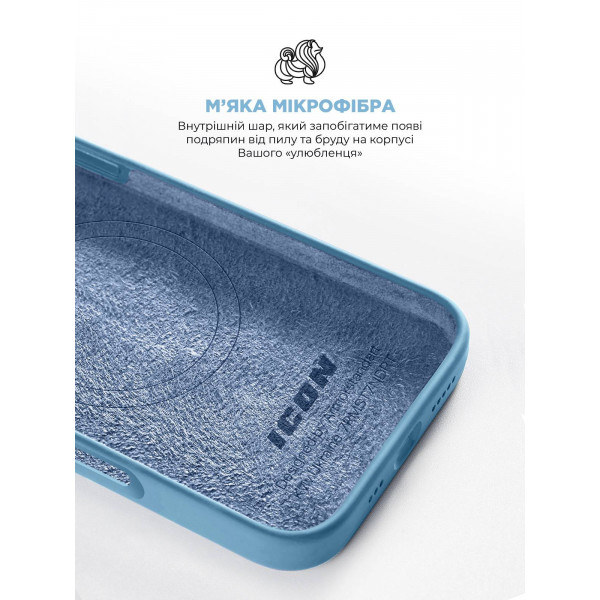 Фото - Чехол для смартфона Armorstandart ICON2 MagSafe for Apple iPhone 16 Plus Capri Blue (ARM80188)