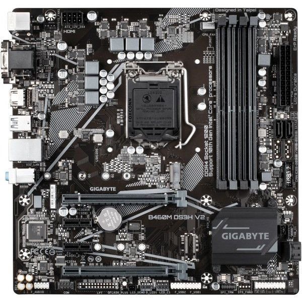 Фото - Материнская плата Gigabyte B460M DS3H V2 Socket 1200