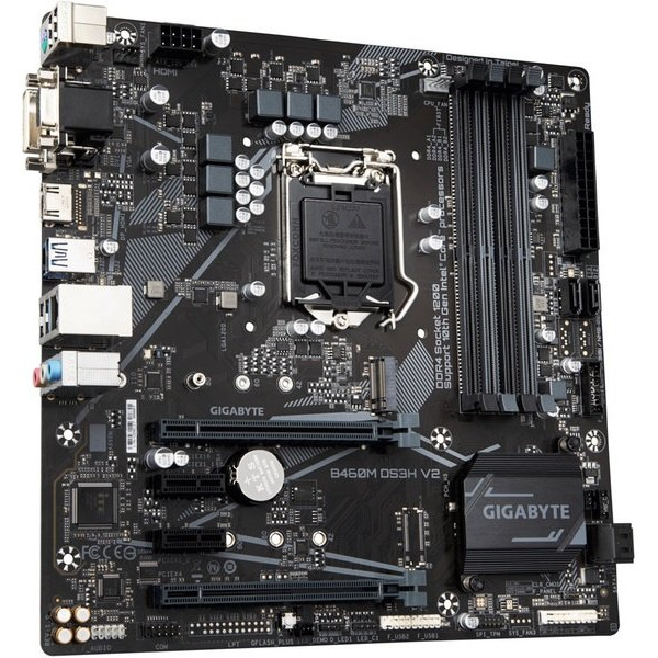 Фото - Материнская плата Gigabyte B460M DS3H V2 Socket 1200