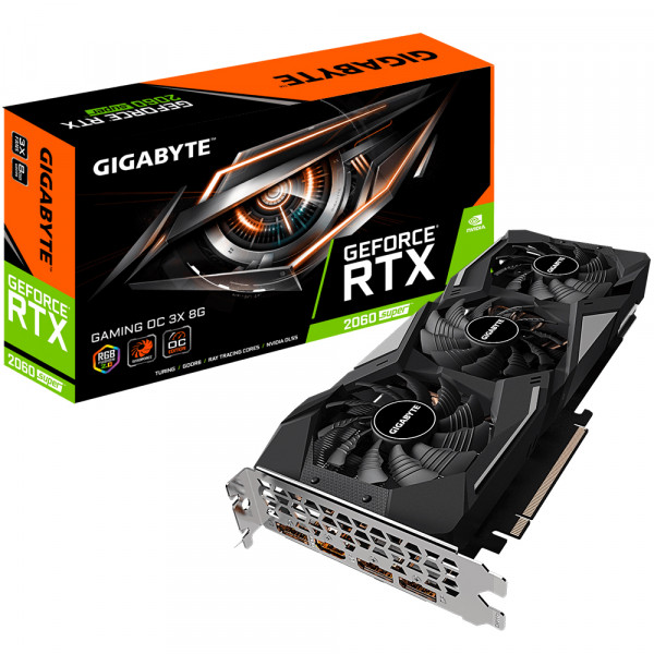 Фото - Видеокарта Gigabyte GeForce RTX 2060 Super Gaming OC 3X 8G 8GB GDDR6 256bit (GV-N206SGAMING OC-8GD)