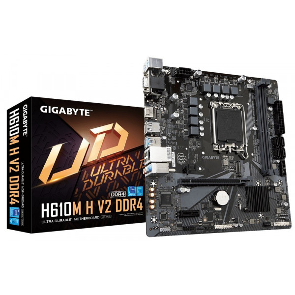 Фото - Материнская плата Gigabyte H610M H V2 DDR4
