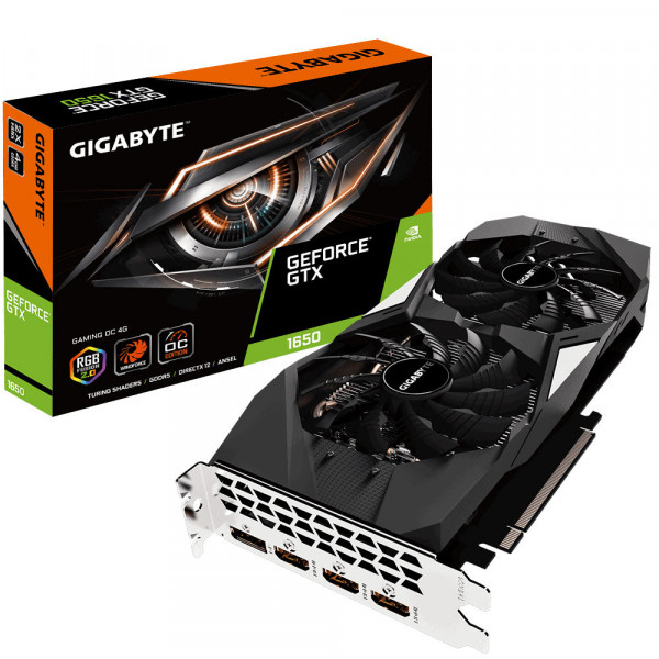 Фото - Видеокарта Gigabyte GeForce GTX 1650 Gaming OC 4GB GDDR5 128bit (GV-N1650GAMING OC-4GD)