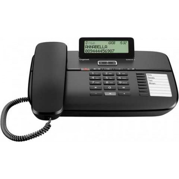 Фото - Телефон шнуровой Gigaset DA810A Black (S30350-S214-N101)