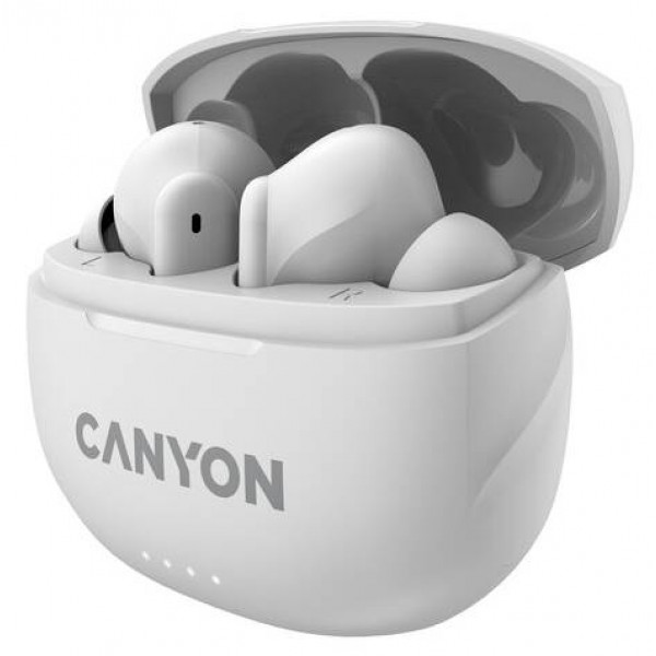 Фото - Наушники вкладыши беспроводные TWS Canyon TWS-8 (CNS-TWS8W) White