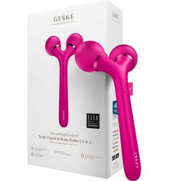 Фото - Массажер для лица GESKE Sonic Facial & Body Roller 4 в 1 (GK000041MG01) Фото - Массажер для лица GESKE Sonic Facial & Body Roller 4 в 1 (GK000041MG01)