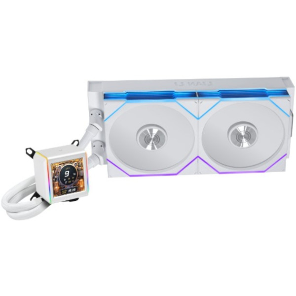 Фото - Водяная система охлаждения Lian Li Galahad GA II LCD TL 280 White (G89.GA2ALCD28TLW.00) Фото - Водяная система охлаждения Lian Li Galahad GA II LCD TL 280 White (G89.GA2ALCD28TLW.00)