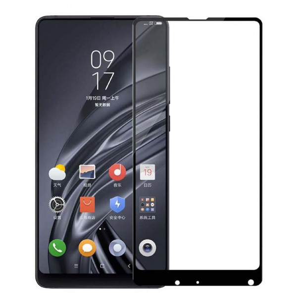 Фото - Защитное стекло для смартфона PowerPlant Full screen for Xiaomi Mi Mix 2 Black (GL605637)