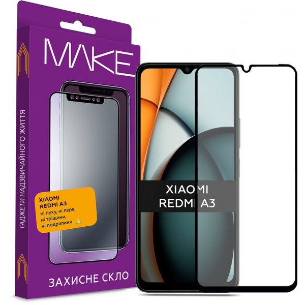 Фото - Микроповреждение - Защитное стекло для смартфона MAKE FCFG Xiaomi Redmi A3 (MGF-XRA3) Фото - Микроповреждение - Защитное стекло для смартфона MAKE FCFG Xiaomi Redmi A3 (MGF-XRA3)