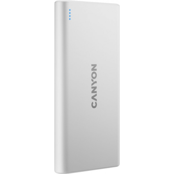 Фото - Батарея мобильная Canyon 10000mAh White (CNE-CPB1006W)