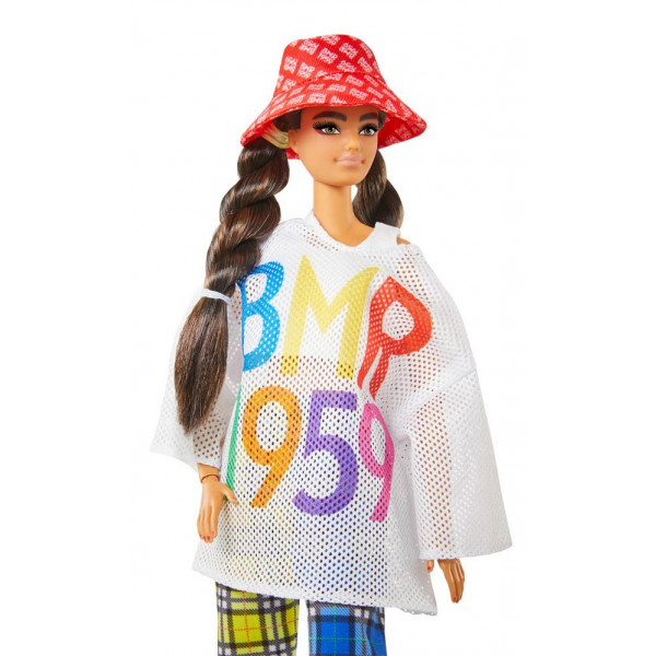 Фото - Кукла Barbie BMR 1959 в футболке в сетку и шотландских штанах  (GNC48)