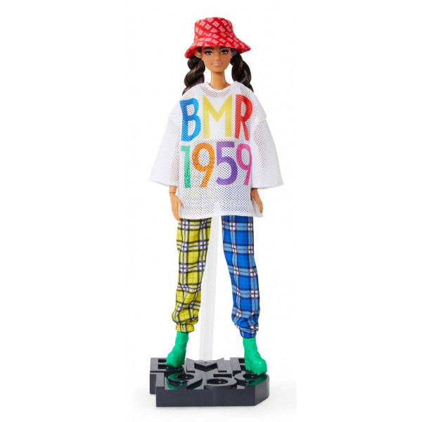 Фото - Кукла Barbie BMR 1959 в футболке в сетку и шотландских штанах  (GNC48)