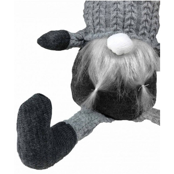 Фото - Декор New Year Гном Прованс Гном-стоппер серебряный колпак (023638)