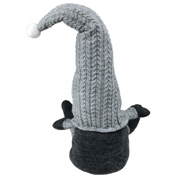 Фото - Декор New Year Гном Прованс Гном-стоппер серебряный колпак (023638)