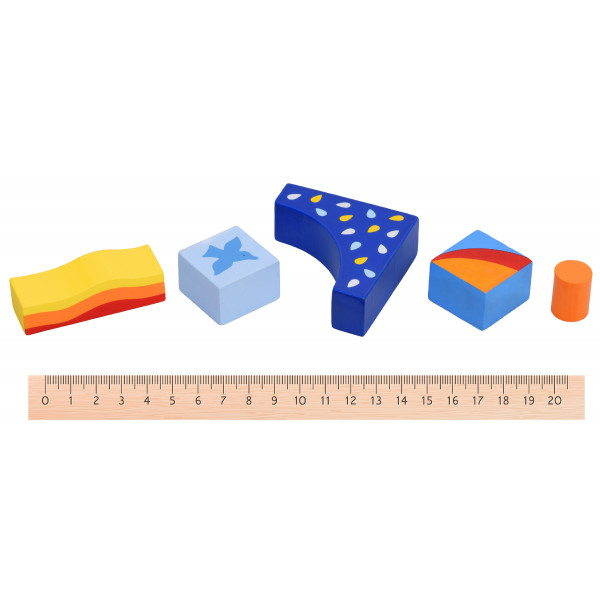 Фото - Конструктор деревянный goki Бабочки (58646G)