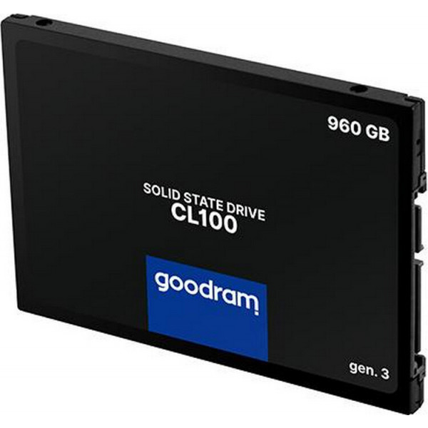 Фото - SSD-накопитель внутренний Goodram CL100 960GB GEN.3 2.5" SATAIII 3D TLC (SSDPR-CL100-960-G3)