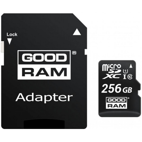 Фото - Карта памяти Goodram microSDXC 256GB Сlass 10 UHS-I (M1AA-2560R12)