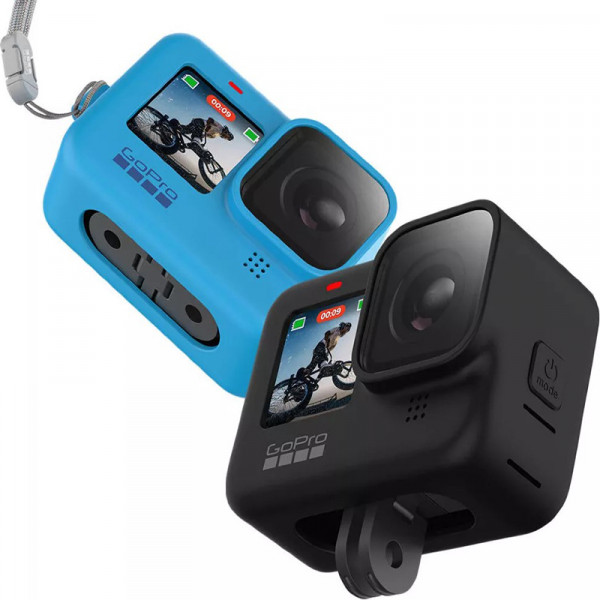 Фото - Чехол для экшн-камеры GoPro Sleeve&Lanyard Blue for HERO9 Black (ADSST-003)