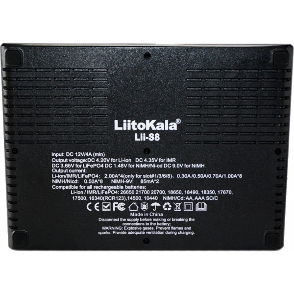 Фото - З/устройство для аккумуляторов AA/AAA LiitoKala Lii-S8