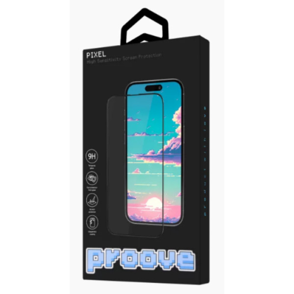 Фото - Защитное стекло для смартфона Proove Pixel iPhone 17 Air black (PGPPXI17A001)