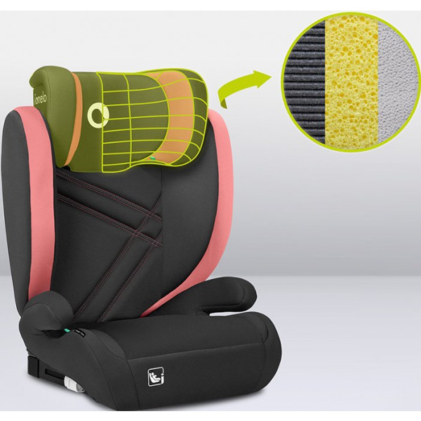 Фото - Автокресло Lionelo HUGO I-SIZE PINK BABY