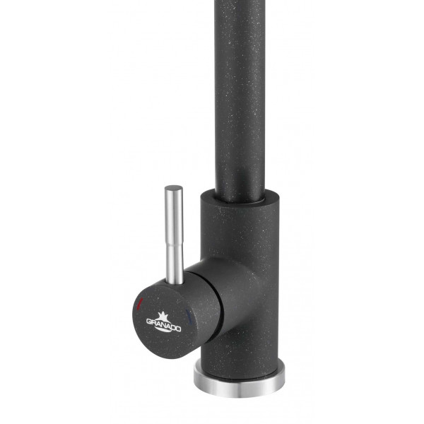 Фото - Смеситель кухонный GRANADO Campo LUX Black shine