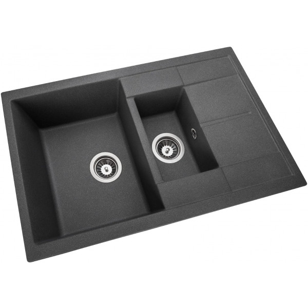Фото - Мойка кухонная GRANADO Leon Grafito