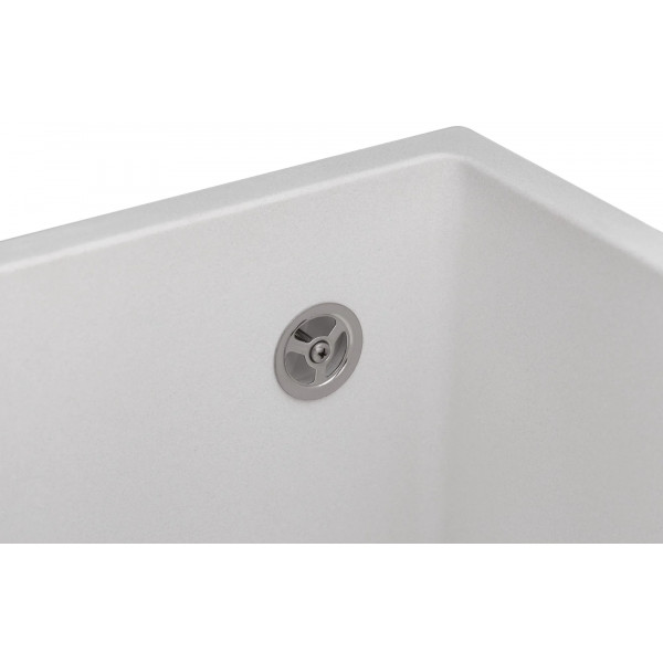 Фото - Мойка кухонная GRANADO Under top White