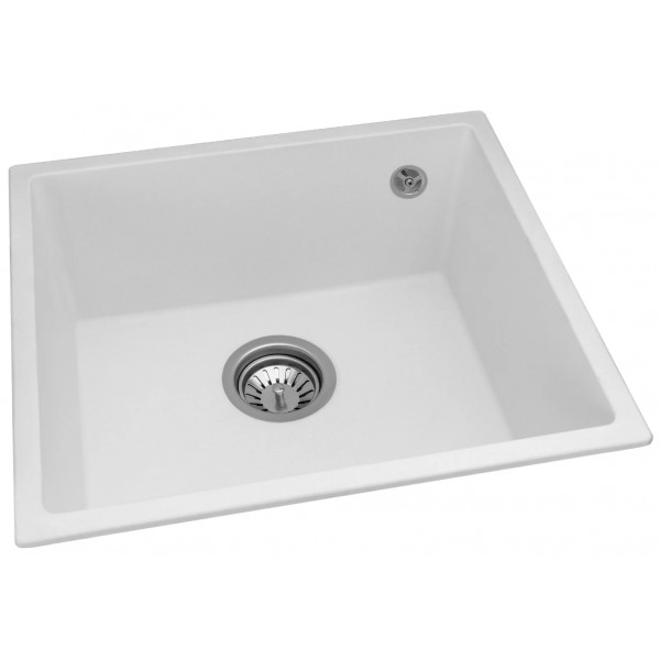 Фото - Мойка кухонная GRANADO Under top White