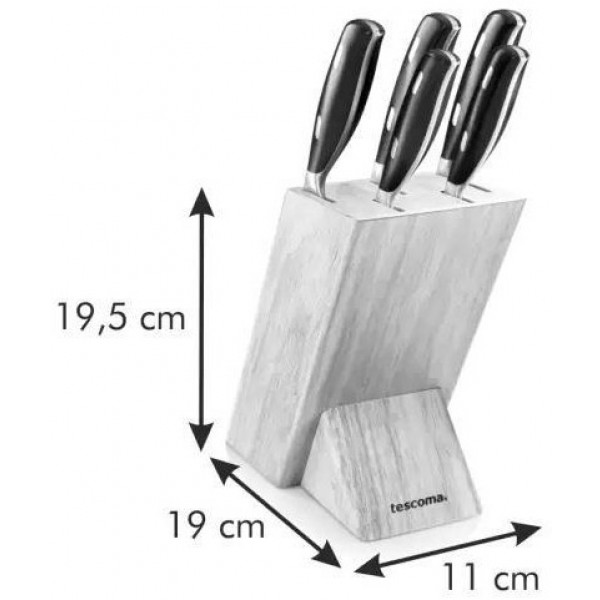 Фото - Набор ножей tescoma 884640 GrandChef 5 пр.