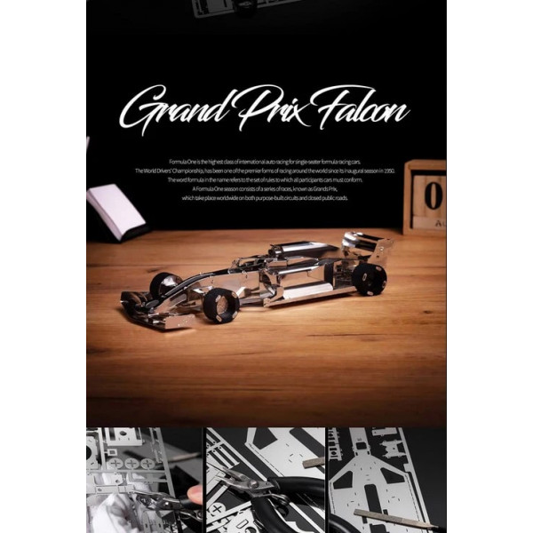 Фото - Металлический конструктор Metal Time F1 Grand Prix Falcon Формула 1 (MT035)
