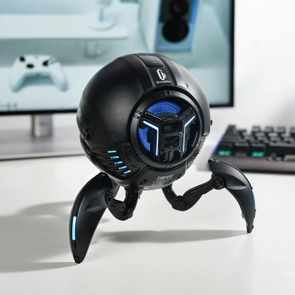 Фото - Компьютерная акустика компактная 2.0 GravaStar Mars Pro 2, Zinc Alloy body, BT, 20ВТ, Black (GRAVASTARG1PRO_BLK_V2)