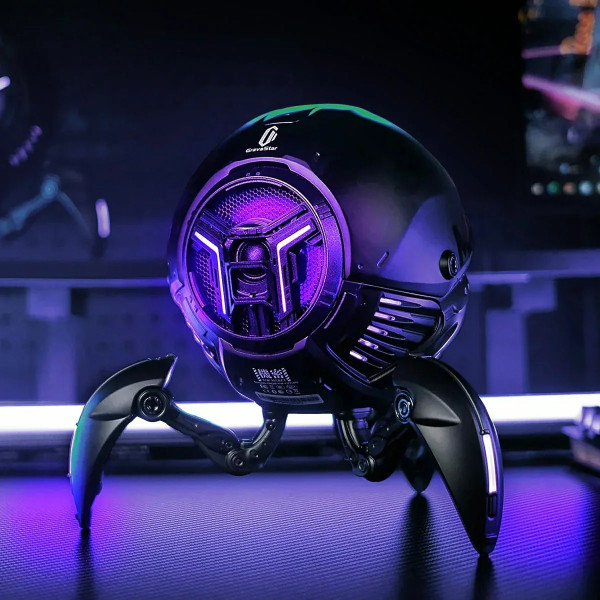 Фото - Компьютерная акустика компактная 2.0 GravaStar Mars Pro 2, Zinc Alloy body, BT, 20ВТ, Black (GRAVASTARG1PRO_BLK_V2)