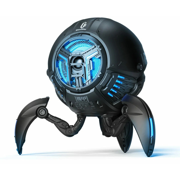 Фото - Компьютерная акустика компактная 2.0 GravaStar Mars Pro 2, Zinc Alloy body, BT, 20ВТ, Black (GRAVASTARG1PRO_BLK_V2)