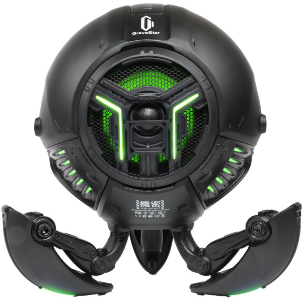 Фото - Компьютерная акустика компактная 2.0 GravaStar Mars Pro 2, Zinc Alloy body, BT, 20ВТ, Black (GRAVASTARG1PRO_BLK_V2)