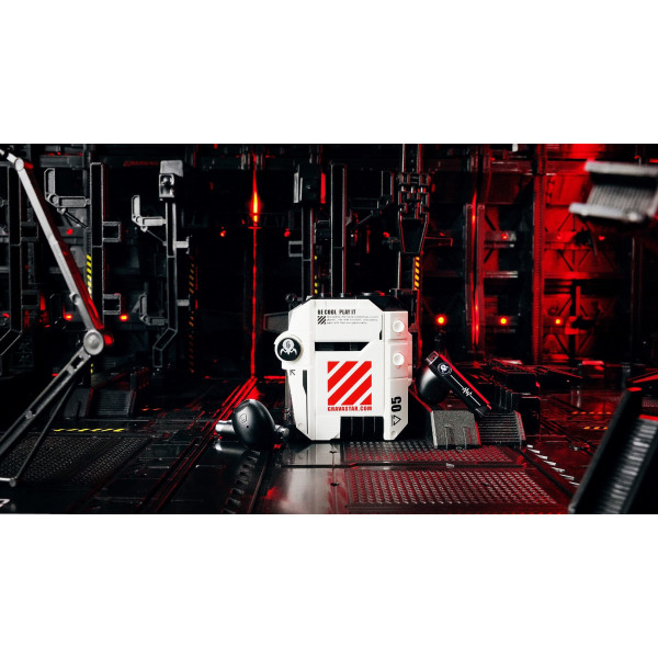 Фото - Наушники вкладыши беспроводные TWS GravaStar Sirius P5 Defense Mecha (GRAVASTARP5_MECHA_WHT_V2)