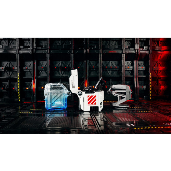 Фото - Наушники вкладыши беспроводные TWS GravaStar Sirius P5 Defense Mecha (GRAVASTARP5_MECHA_WHT_V2)