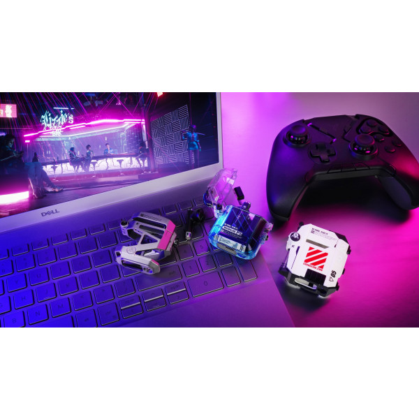 Фото - Наушники вкладыши беспроводные TWS GravaStar Sirius P5 Defense Mecha (GRAVASTARP5_MECHA_WHT_V2)