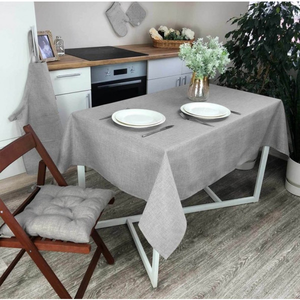 Фото - Скатерть прямоугольная Прованс 180х136 Gray Milan (024636)