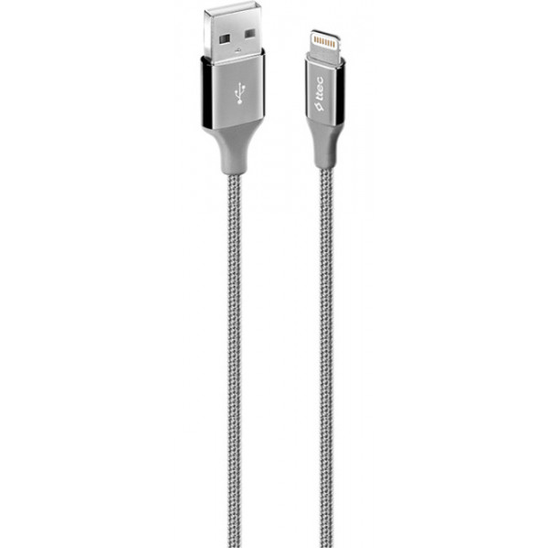 Фото - Кабель синхронизации данных Ttec USB - Lightning AlumiCable 1.2m Space Gray (2DK16UG)