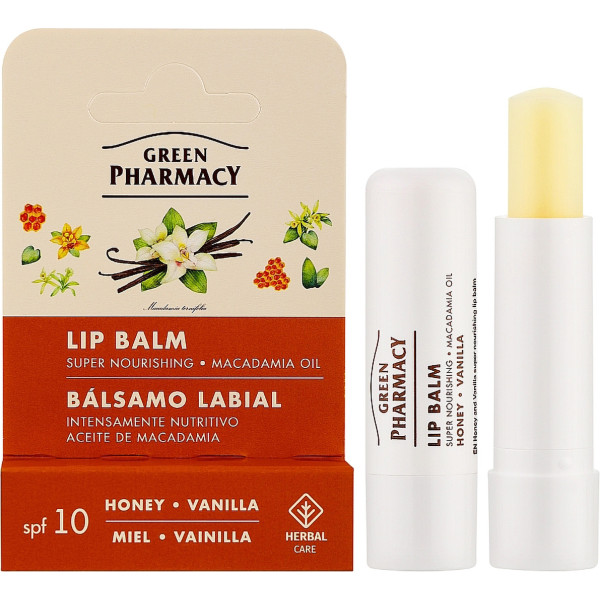 Фото - Бальзам для губ Green Pharmacy 3,6 г суперпитания мед и ваниль (8588006036978)
