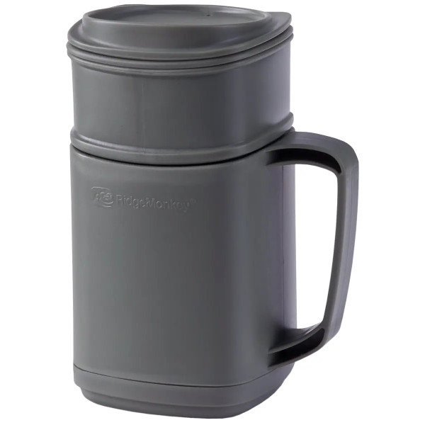 Фото - Термокружка RidgeMonkey ThermoMug DLX Brew Set Grey (91680558)