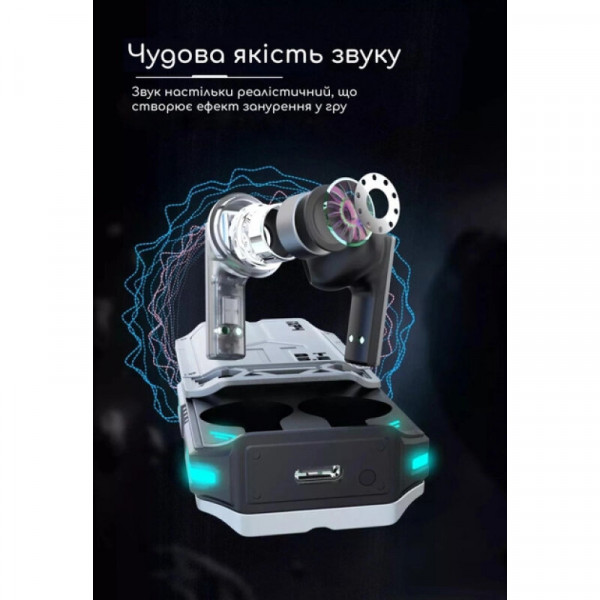 Фото - Наушники вкладыши беспроводные TWS XO G11 Grey (XO-G11GRY)