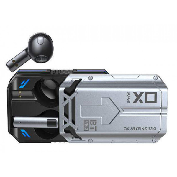 Фото - Наушники вкладыши беспроводные TWS XO G11 Grey (XO-G11GRY)