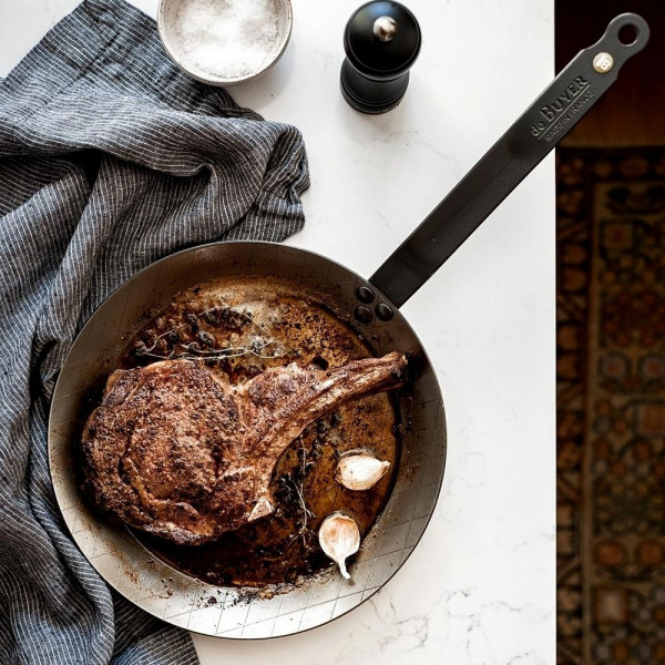 Фото - Сковорода гриль de Buyer гриль 32см 5613.32