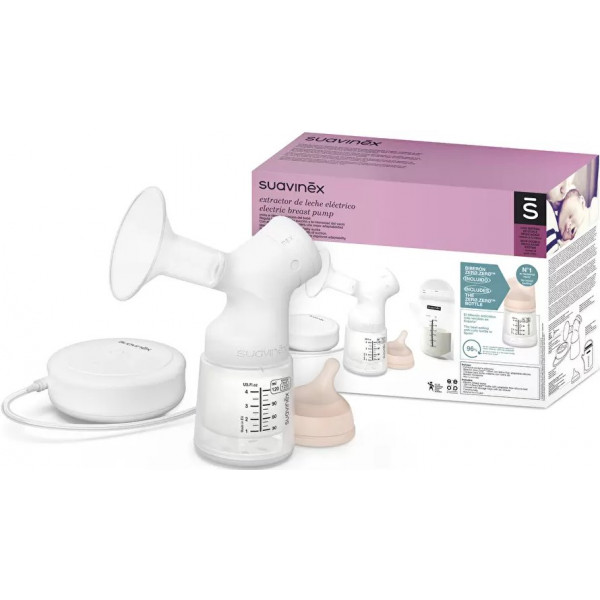 Фото - Электрический молокоотсос Suavinex ZERO.ZERO A/B (307309)