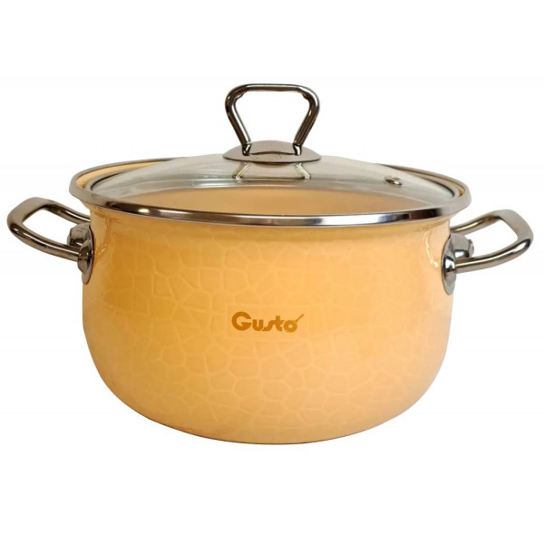 Фото - Кастрюля Gusto Пряженое молоко Premium 2,1 л GT-T-216-PM