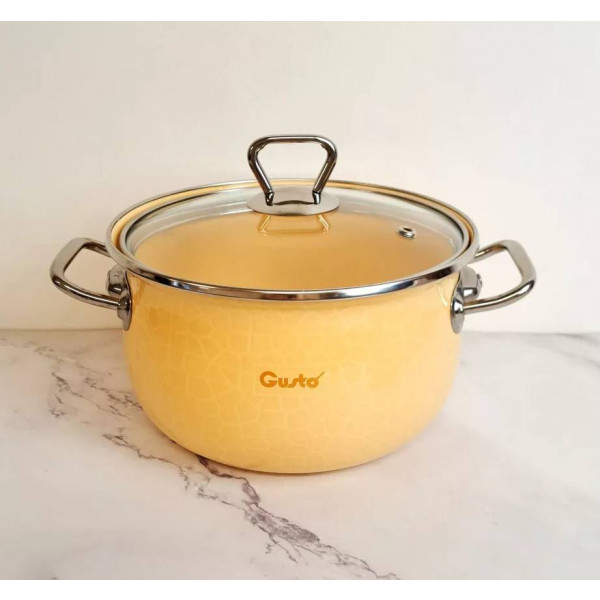 Фото - Кастрюля Gusto Пряженое молоко Premium 2,1 л GT-T-216-PM