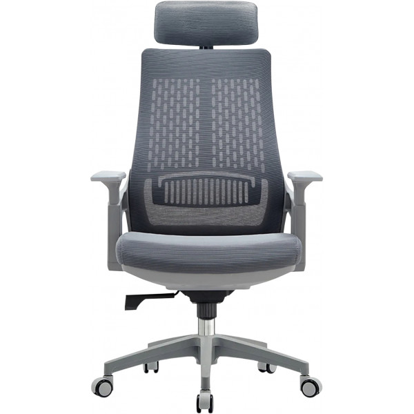 Фото - Кресло офисное GT Racer B-2020A Gray Фото - Кресло офисное GT Racer B-2020A Gray